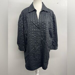 Worthington Charcoal Button Down Shirt